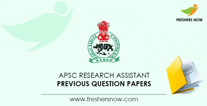 research assistant question paper