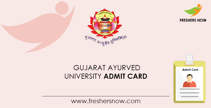 Gujarat-Ayurved-University-Admit-Card Gujarat-Ayurved-University-Admit-Card