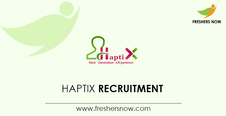 HaptiX Recruitment HaptiX Recruitment