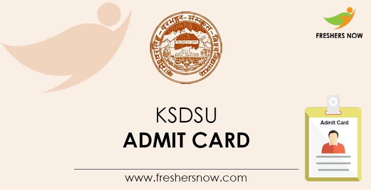 KSDSU-Admit-Card KSDSU-Admit-Card
