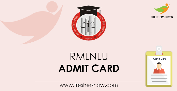RMLNLU Admit Card RMLNLU Admit Card