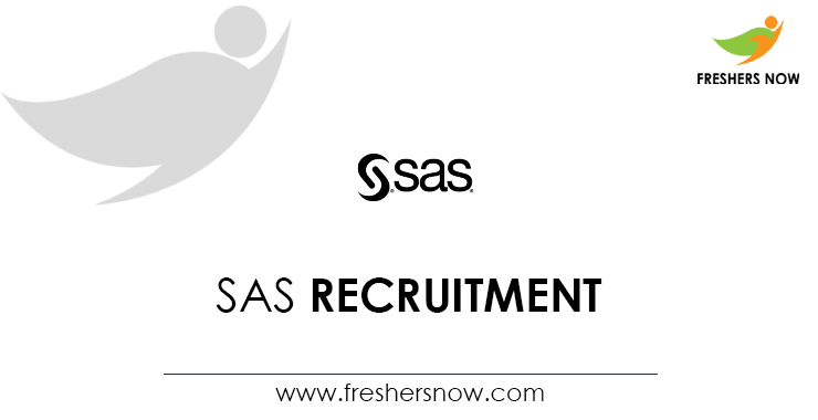 SAS Recruitment SAS Recruitment