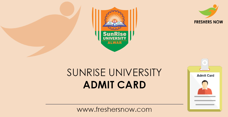 Sunrise-University-Admit-Card Sunrise-University-Admit-Card