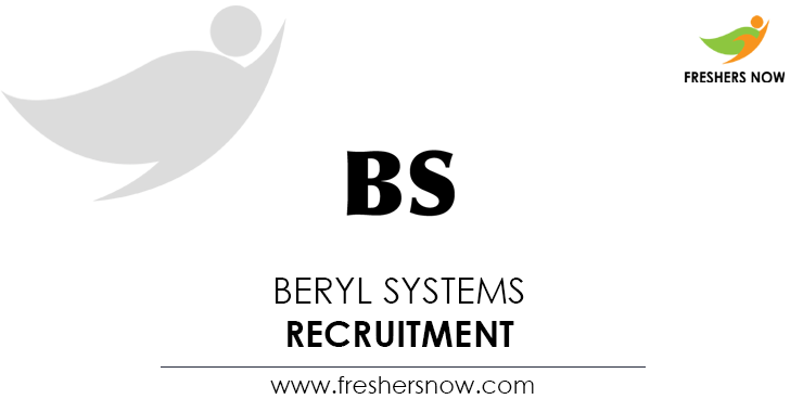 Beryl Systems Recruitment Beryl Systems Recruitment