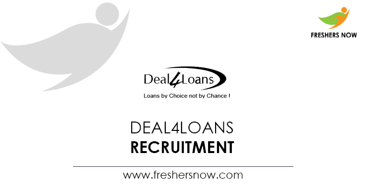 Deal4loans Recruitment Deal4loans Recruitment