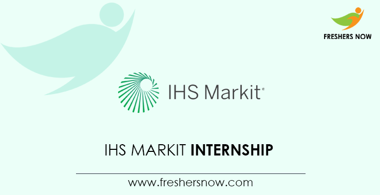 IHS Markit Internship IHS Markit Internship