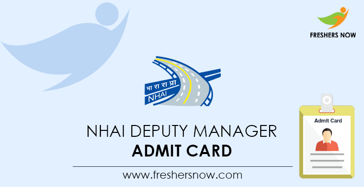 NHAI-Assistant Manager-Admit-Card