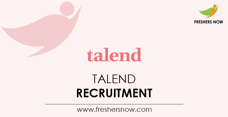 Talend-Recruitment Talend-Recruitment