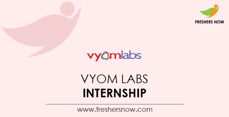Vyom Labs Internship Vyom Labs Internship