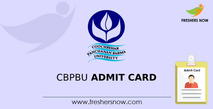 CBPBU Admit Card CBPBU Admit Card