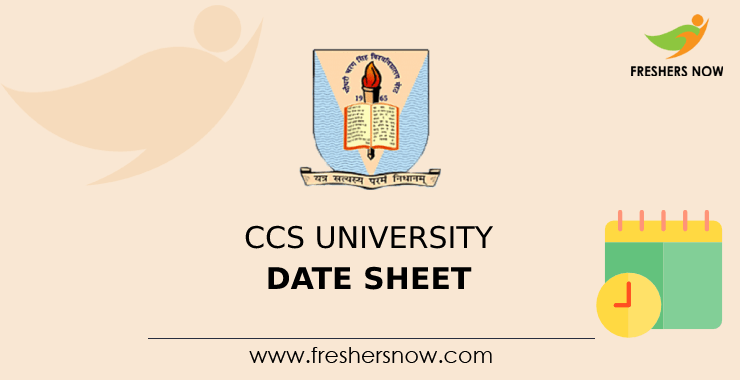 CCS University Date Sheet CCS University Date Sheet