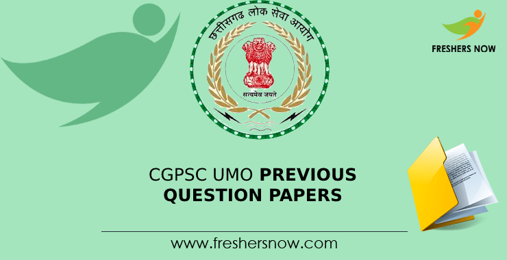 CGPSC UMO Past Question Documents