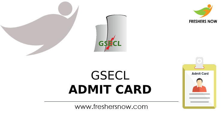 GSECL admission card