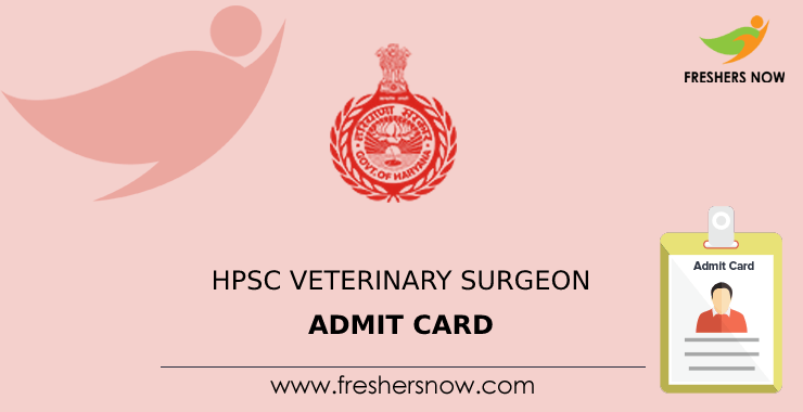 HPSC-min Veterinary Surgeon Admission Card