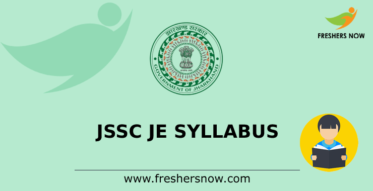 JSSC JE Curriculum