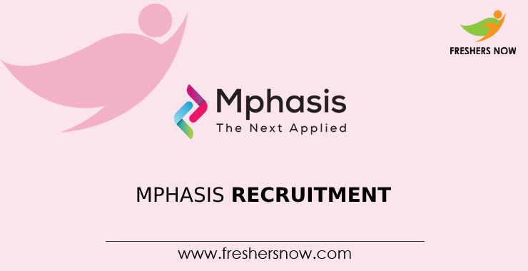 Mphasis Recruitment Mphasis Recruitment
