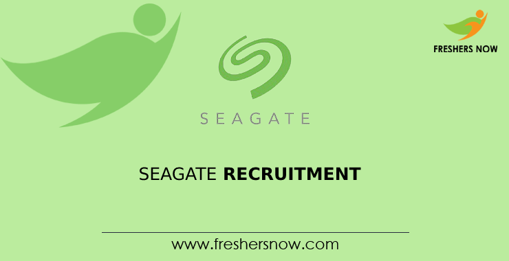 Seagate Recruitment Seagate Recruitment