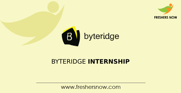Byteridge Internship Byteridge Internship