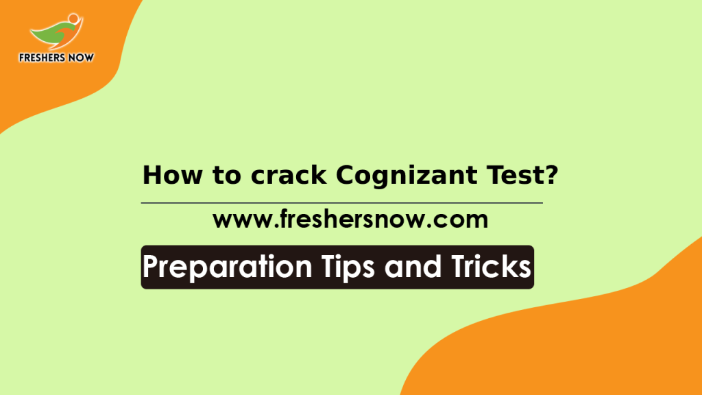 How To Crack Cognizant Test Placement Preparation Study Material