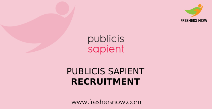 Publicis Sapient Recruitment Publicis Sapient Recruitment