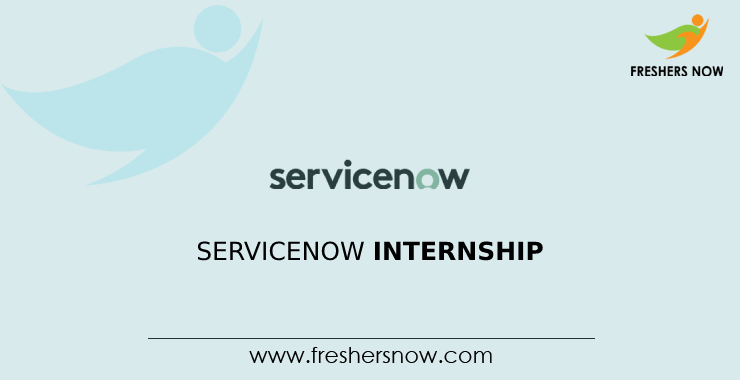 ServiceNow Internship ServiceNow Internship