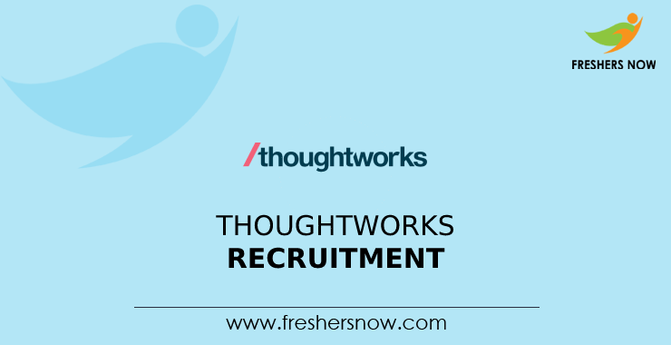 ThoughtWorks Recruitment ThoughtWorks Recruitment