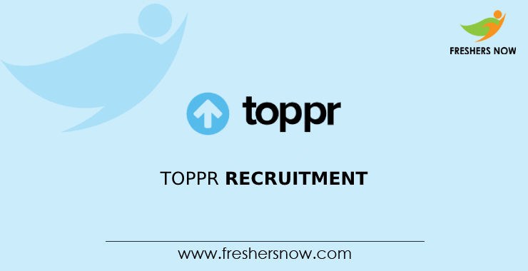 Toppr Recruitment Toppr Recruitment