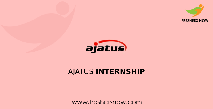 Ajatus Internship Ajatus Internship