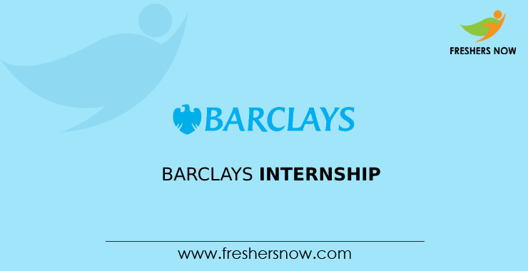 Barclays Internship Barclays Internship
