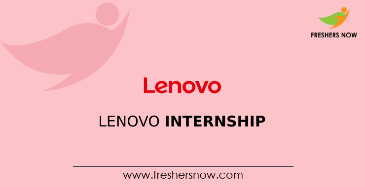 Lenovo Internship Lenovo Internship