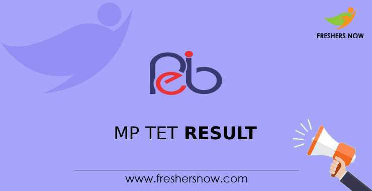 MP TET Result MP TET Result