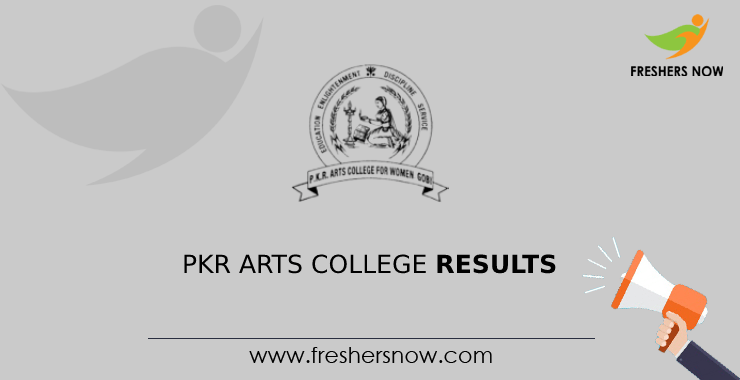 PKR Arts College Results PKR Arts College Results