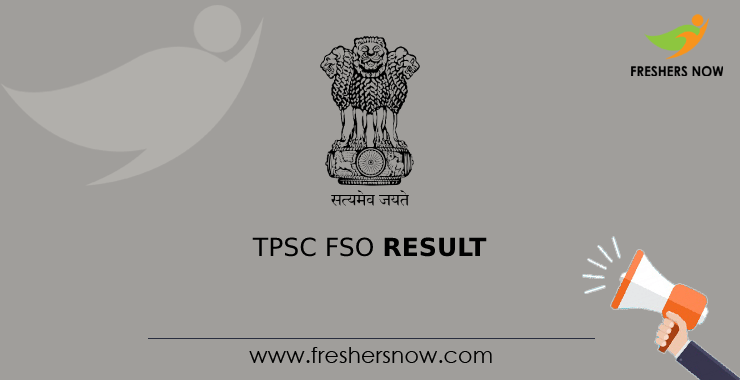 TPSC FSO Result TPSC FSO Result