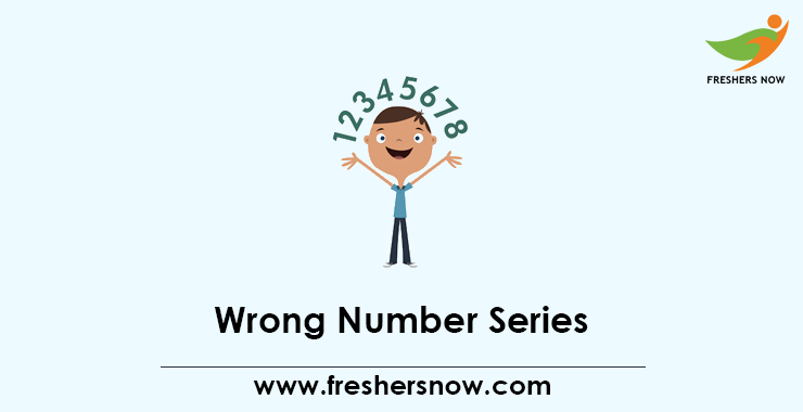 Wrong Number Series Wrong Number Series