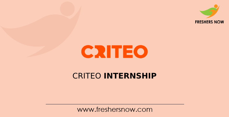 Criteo Internship Criteo Internship