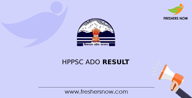 HPPSC ADO Result HPPSC ADO Result