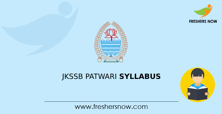 JKSSB Patwari Syllabus JKSSB Patwari Syllabus