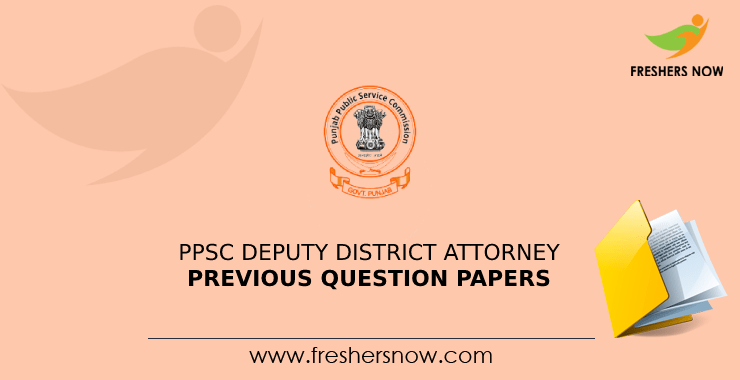PPSC Deputy District Attorney Previous Question Papers PPSC Deputy District Attorney Previous Question Papers