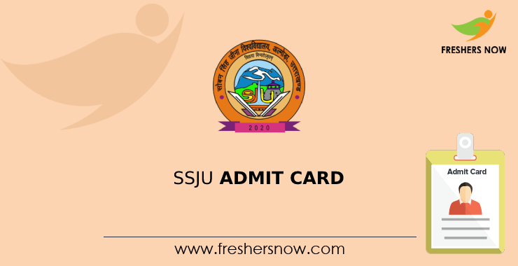 SSJU Admit Card SSJU Admit Card