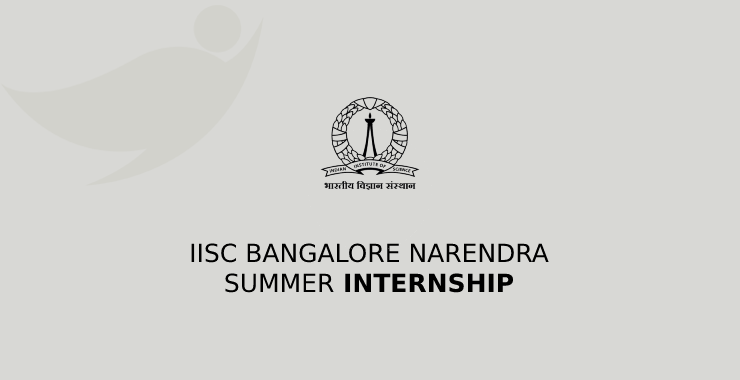 IISC Bangalore Narendra Summer Internship IISC Bangalore Narendra Summer Internship