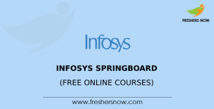 Infosys Springboard 2022 - Free Online Courses with Certificate | Login ...