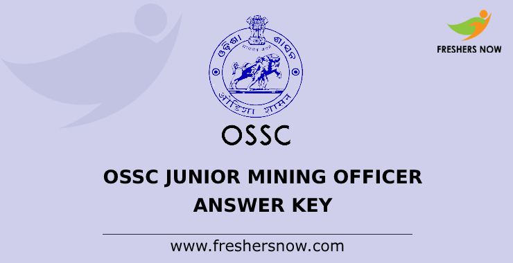 Ossc Junior Mining Officer Answer Key 2022 Pdf Exam Key Ossc Junior Mining Officer Answer Key 2022 Pdf Exam Key