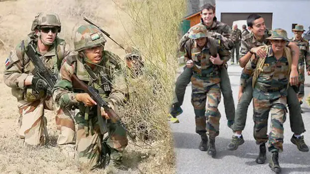 Indo-France Joint Military Exercise Frinjex-2023