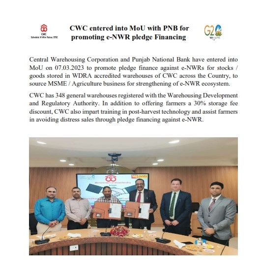 Punjab National Bank signs MoU