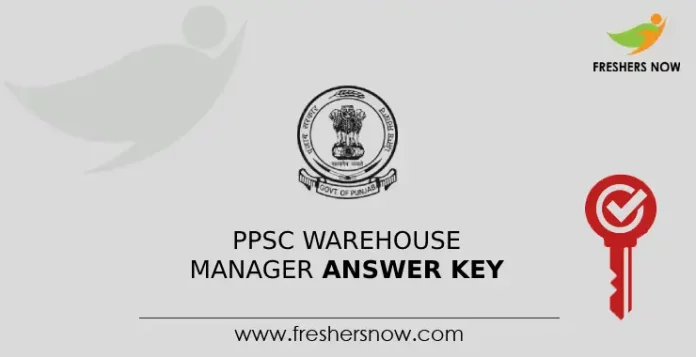 PPSC Warehouse Manager Answer Key PPSC Warehouse Manager Answer Key