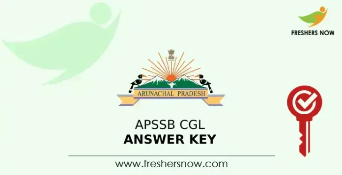 APSSB CGL Answer Key APSSB CGL Answer Key