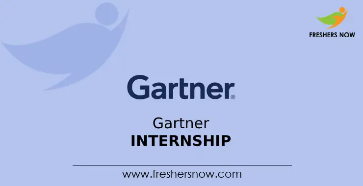 Gartner Internship 2024 Opportunity for Freshers