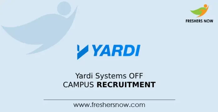 Yardi Systems Off Campus Recruitment Yardi Systems Off Campus Recruitment